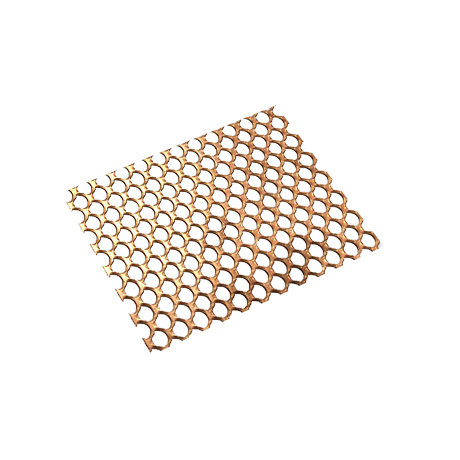 Медно-никелевый лист перфорированный МНЖ5-1 0.8x1500x3000 ГОСТ 492 - 2006  ОборонСпецСплав